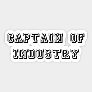 Captain of Industry Sticker